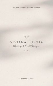 bolsa identidad marca branding visual viviana tuesta wedding planner logotipo logo diseño
