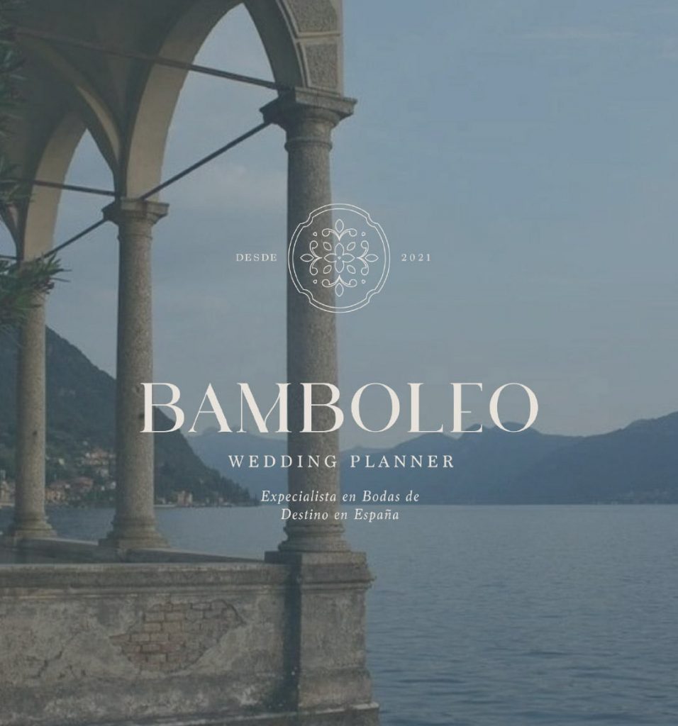 Wedding planner portfolio branding y diseño web Bamboleo