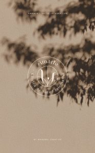 Tipografías seleccionadas para la identidad visual de la Clínica Amarte.