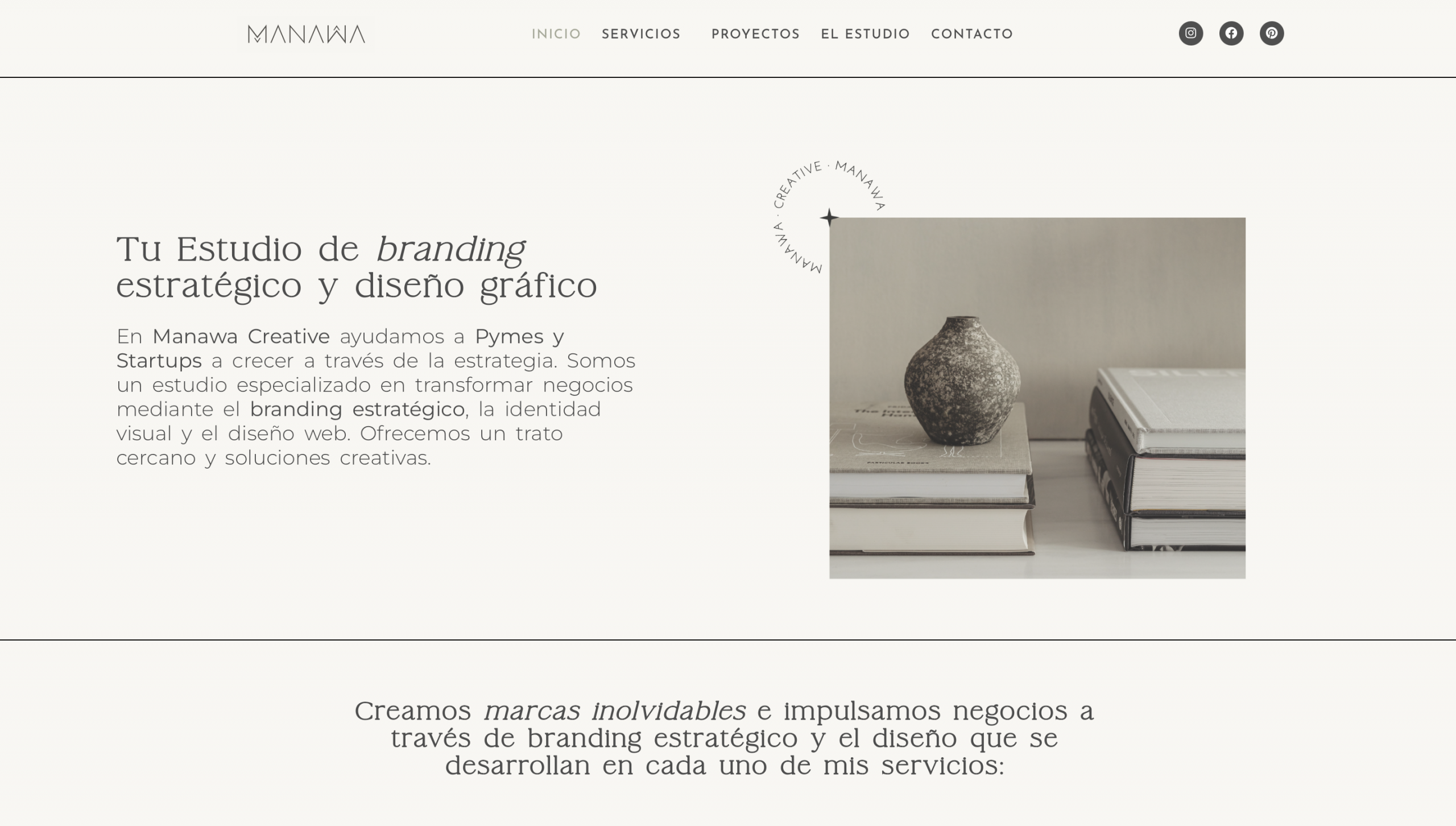 Manawa Creative estudio branding estrategico nuevos negocios Valencia